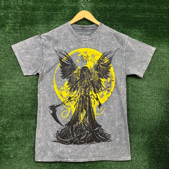 Sleep Token Take Me Back to Eden Rock Band Mineral Wash T-Shirt Size Medium - Picture 1 of 4